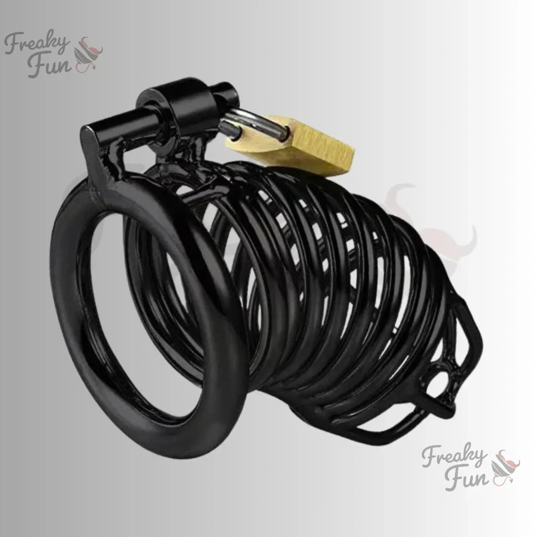 Black Penis Cage For Men