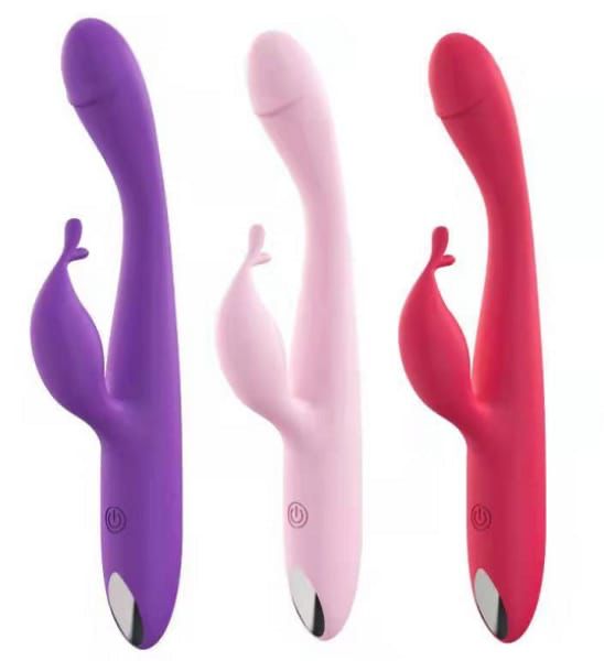 Vibrator with Clitoris Stimulator
