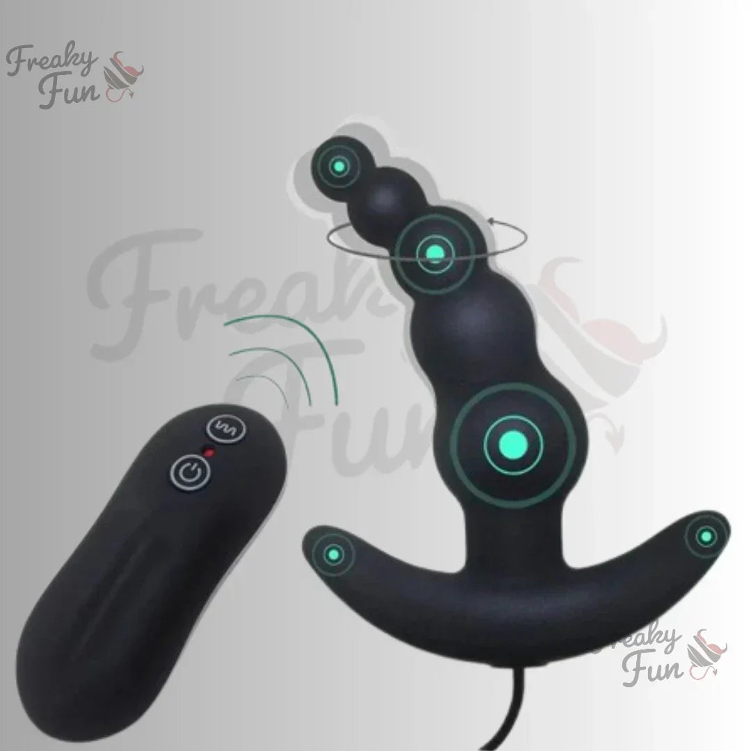 Remote control Anal Bead Vibrator