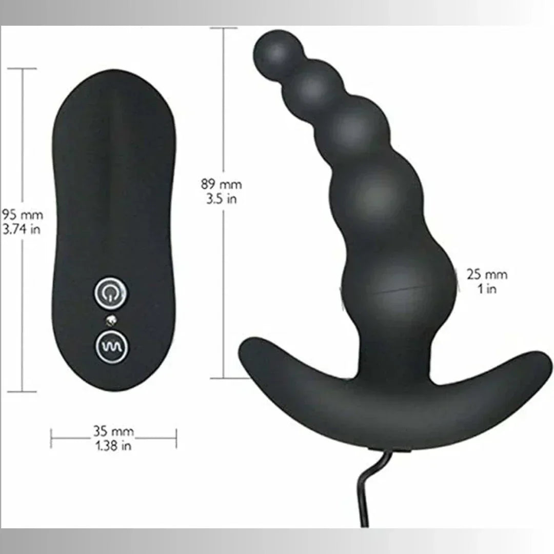 Remote control Anal Bead Vibrator